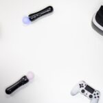 white and black xbox one controller