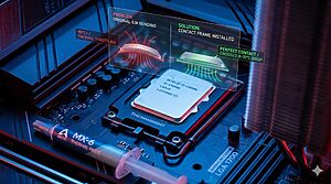 Temperature fuori controllo su Intel Core i5-13600K? Come risolvere definitivamente con il Contact Frame 1 Gemini Generated Image 3mwdfb3mwdfb3mwd