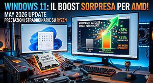 Windows 11 Update Maggio 2026: I nuovi Benchmark svelano un boost a sorpresa per le CPU AMD 3 Gemini Generated Image 8cds808cds808cds