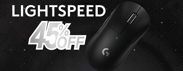 domina partite con logitech g pro x superlight 2 se 45