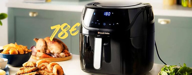 piatti buonissimi senza grassi con friggitrice ad aria russell hobbs 8l